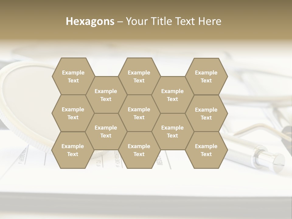 A Medical Powerpoint Presentation With A Stethoscope PowerPoint Template