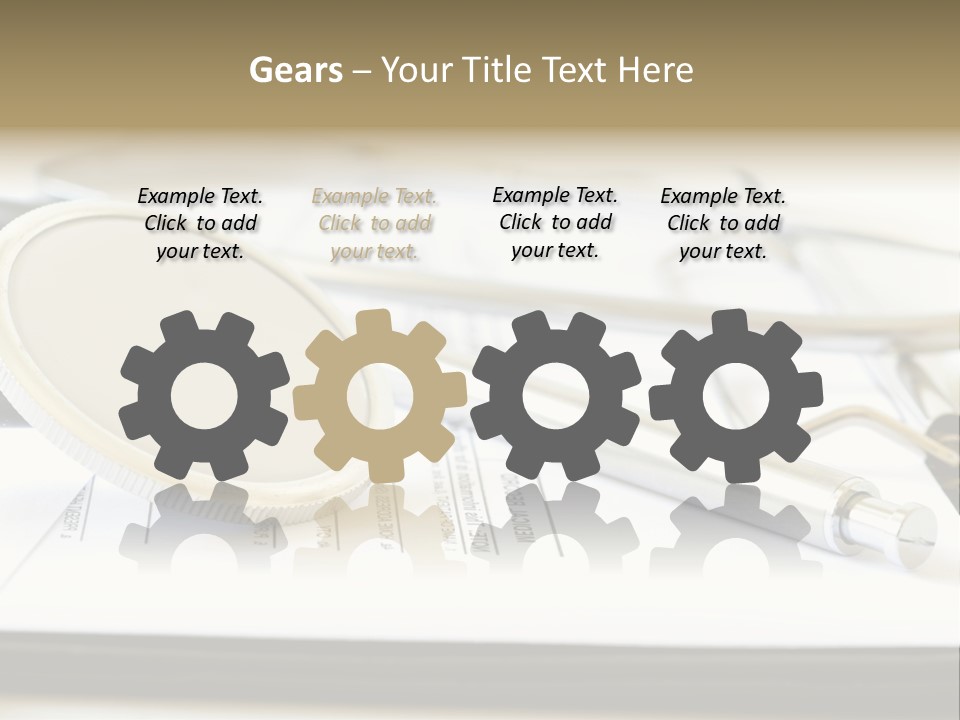 A Medical Powerpoint Presentation With A Stethoscope PowerPoint Template