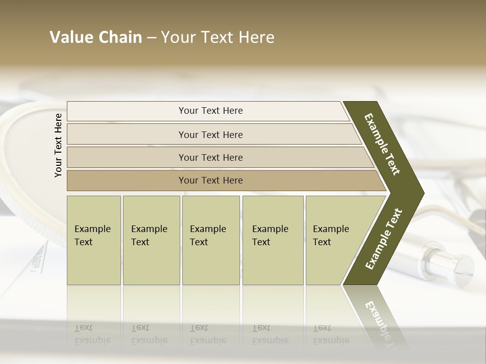 A Medical Powerpoint Presentation With A Stethoscope PowerPoint Template