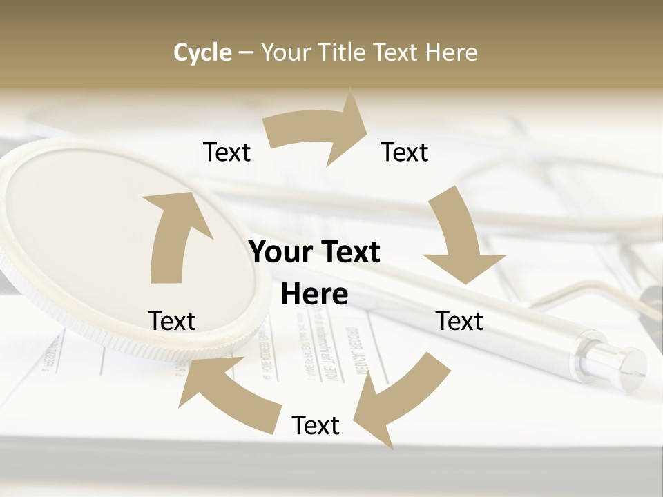 A Medical Powerpoint Presentation With A Stethoscope PowerPoint Template