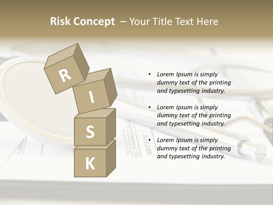 A Medical Powerpoint Presentation With A Stethoscope PowerPoint Template