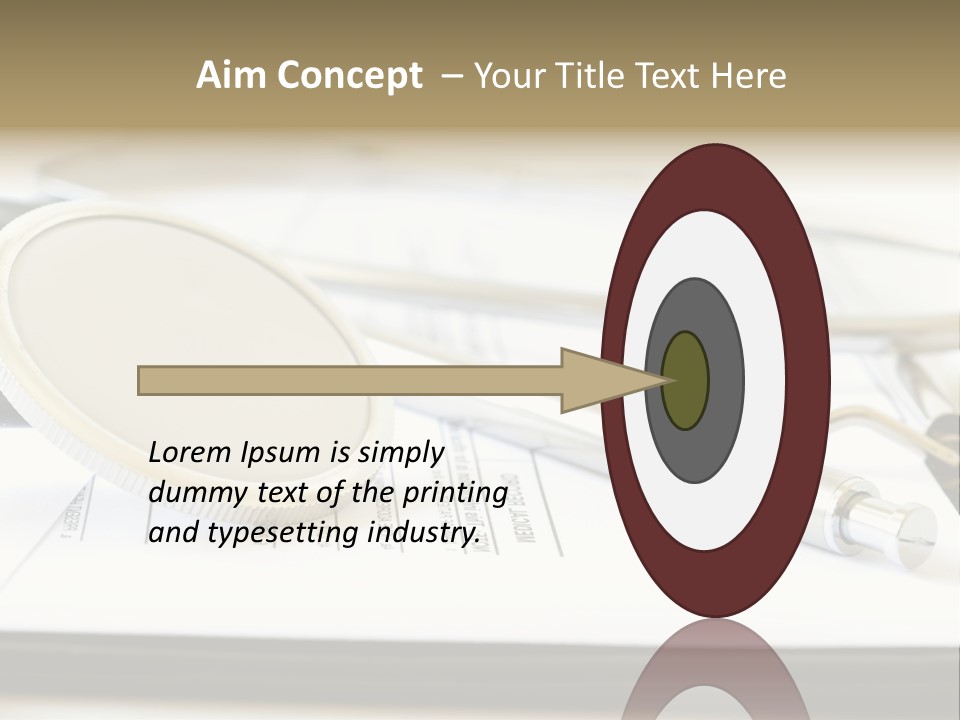 A Medical Powerpoint Presentation With A Stethoscope PowerPoint Template