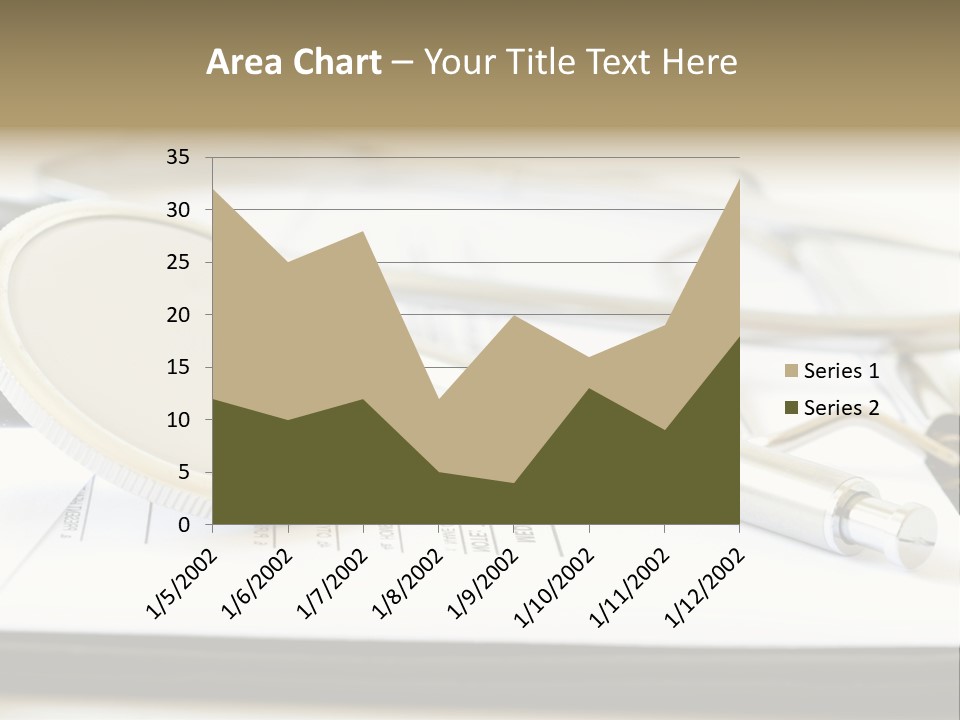 A Medical Powerpoint Presentation With A Stethoscope PowerPoint Template