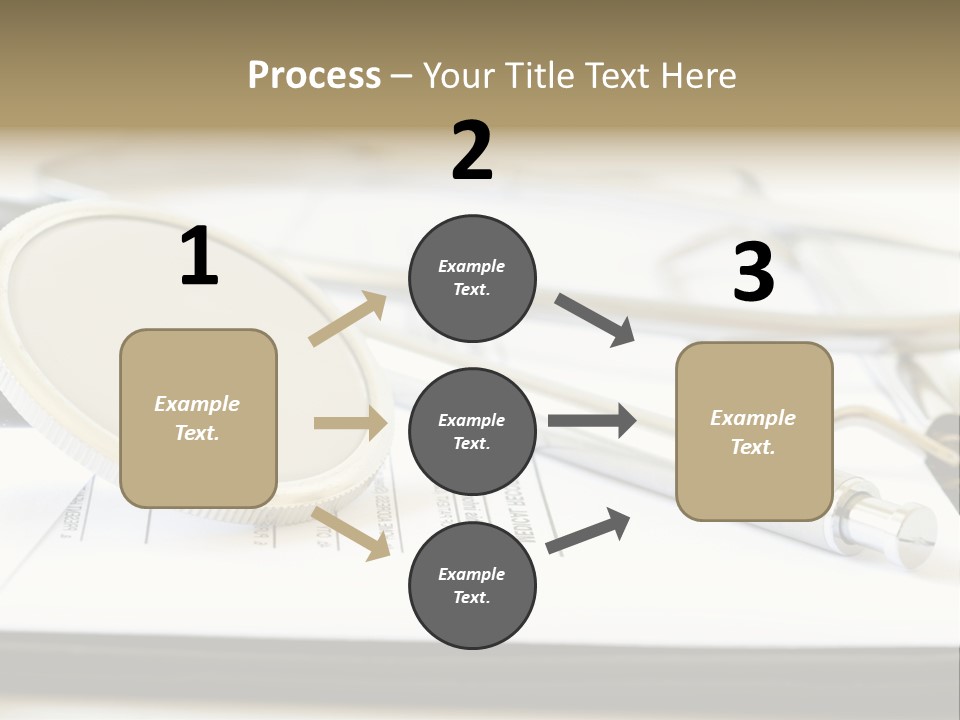 A Medical Powerpoint Presentation With A Stethoscope PowerPoint Template
