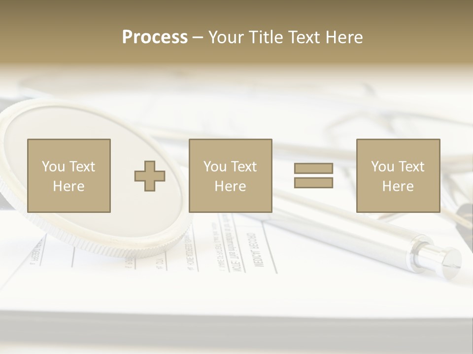 A Medical Powerpoint Presentation With A Stethoscope PowerPoint Template