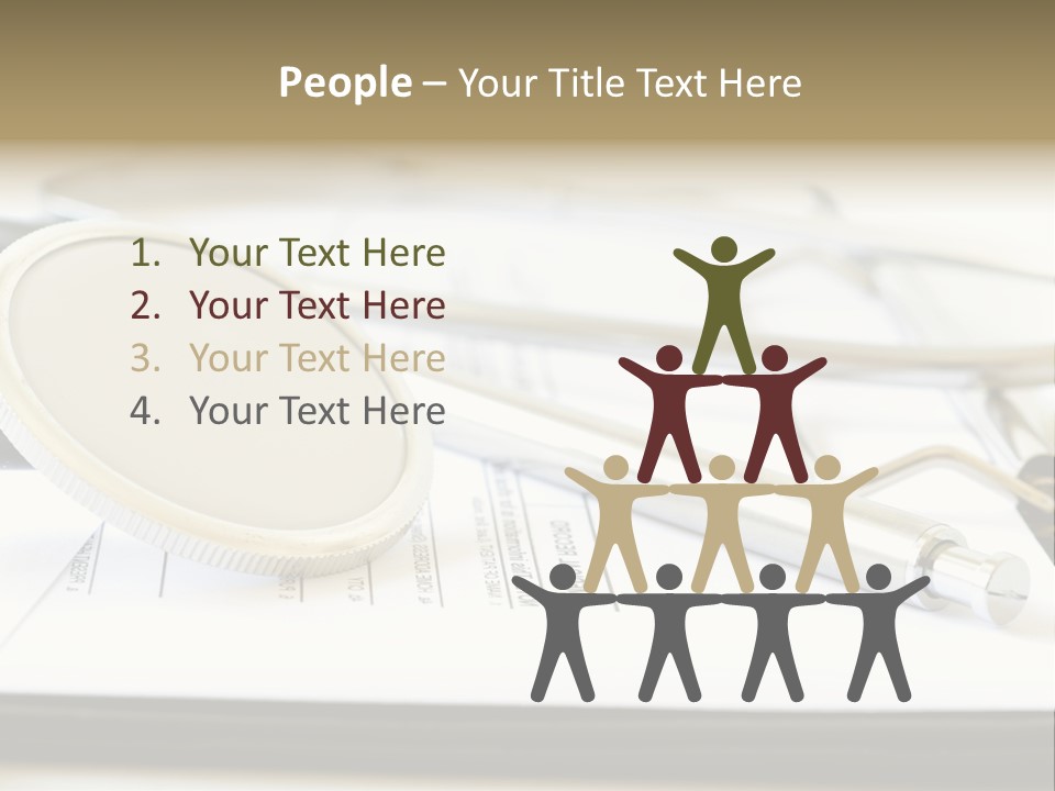 A Medical Powerpoint Presentation With A Stethoscope PowerPoint Template