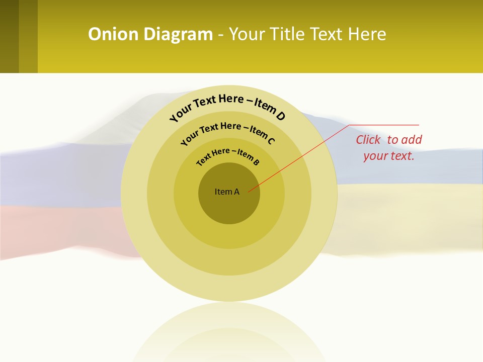 A Fist Bumping A Fist With The Colors Of The Flag Of Ukraine PowerPoint Template