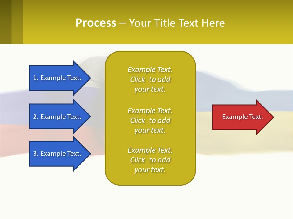 A Fist Bumping A Fist With The Colors Of The Flag Of Ukraine PowerPoint Template