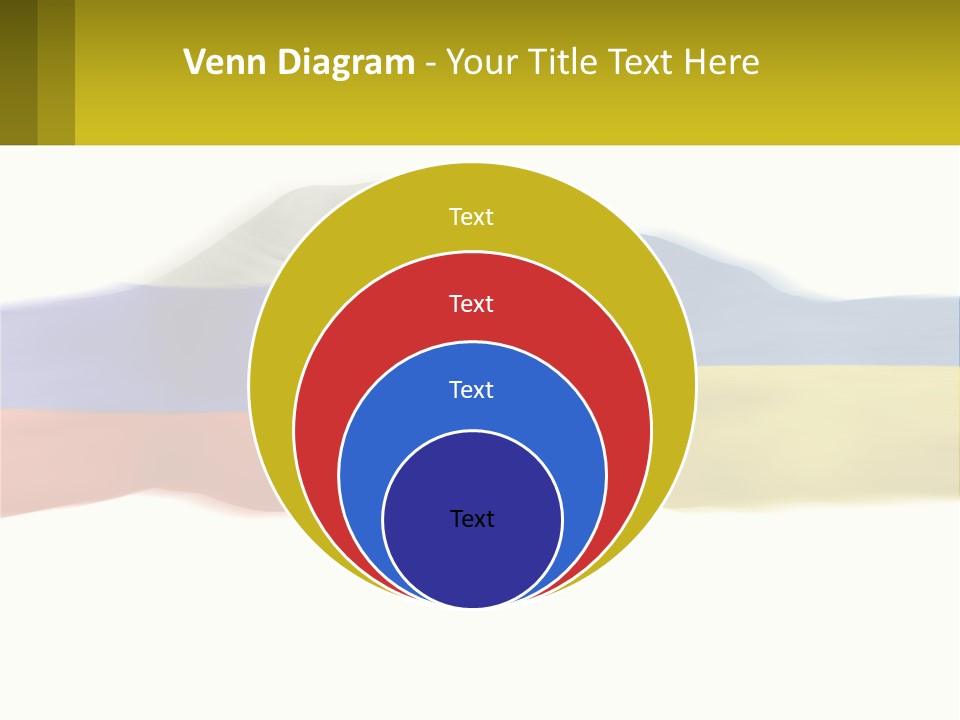 A Fist Bumping A Fist With The Colors Of The Flag Of Ukraine PowerPoint Template