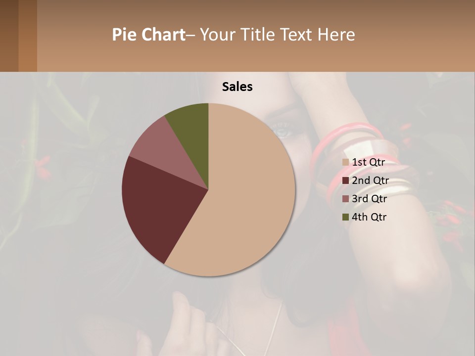 A Woman In A Red Dress Is Holding Her Hands On Her Head PowerPoint Template