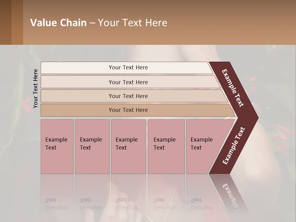 A Woman In A Red Dress Is Holding Her Hands On Her Head PowerPoint Template