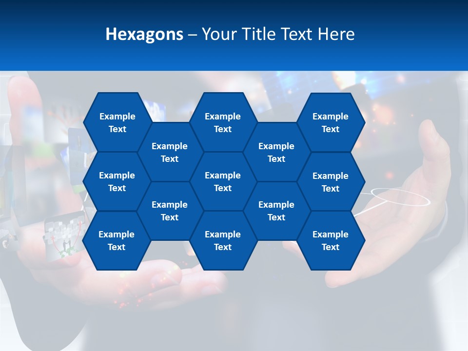 A Person Holding A Bunch Of Photos In Their Hands PowerPoint Template