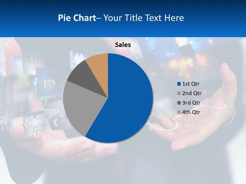 A Person Holding A Bunch Of Photos In Their Hands PowerPoint Template