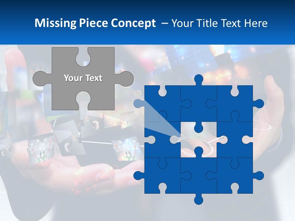 A Person Holding A Bunch Of Photos In Their Hands PowerPoint Template