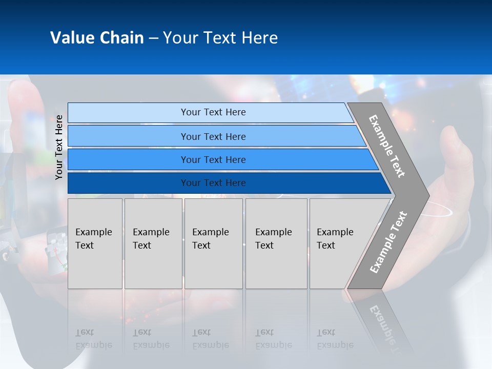 A Person Holding A Bunch Of Photos In Their Hands PowerPoint Template