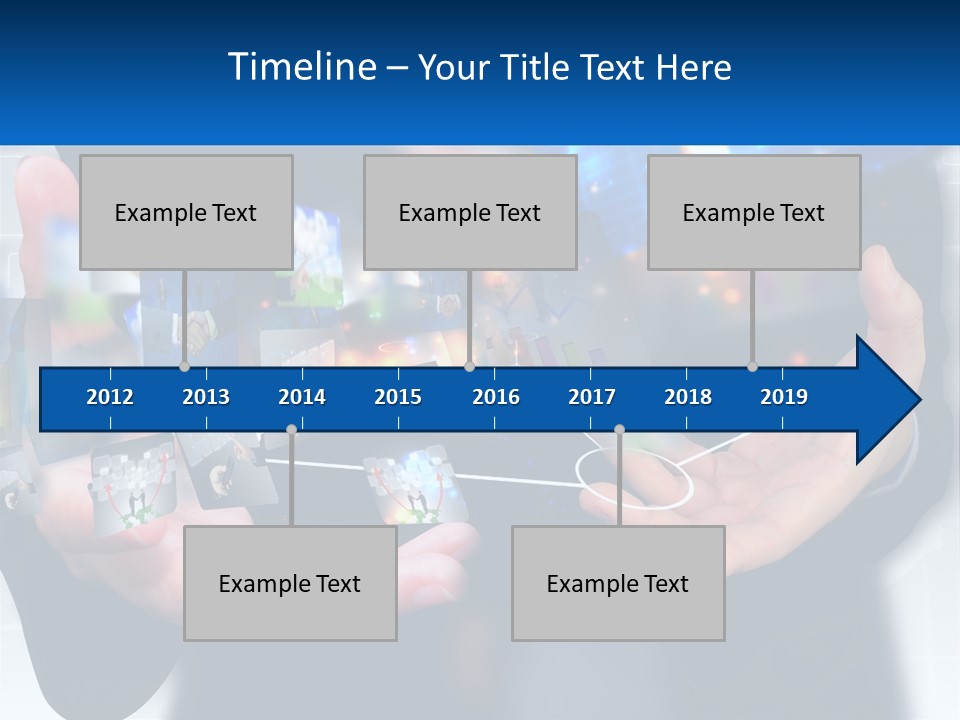 A Person Holding A Bunch Of Photos In Their Hands PowerPoint Template