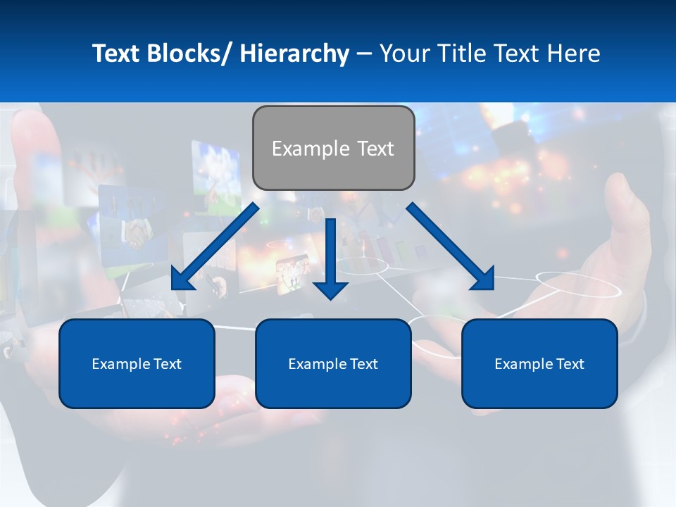 A Person Holding A Bunch Of Photos In Their Hands PowerPoint Template