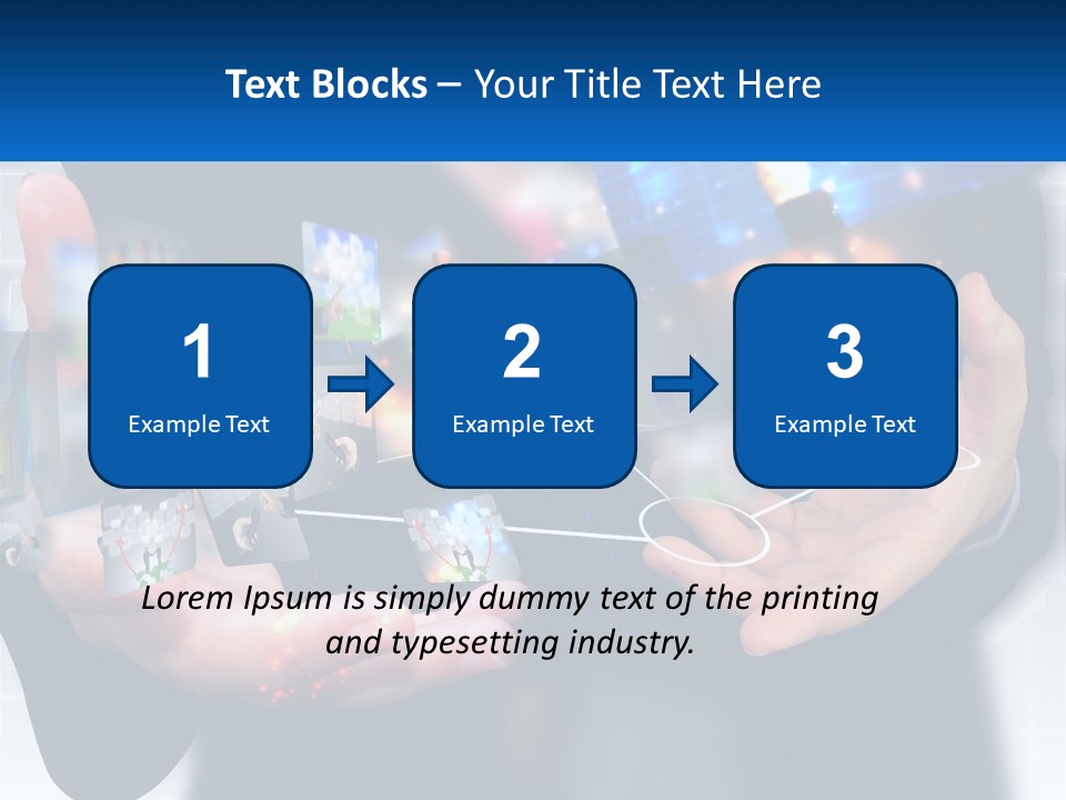 A Person Holding A Bunch Of Photos In Their Hands PowerPoint Template