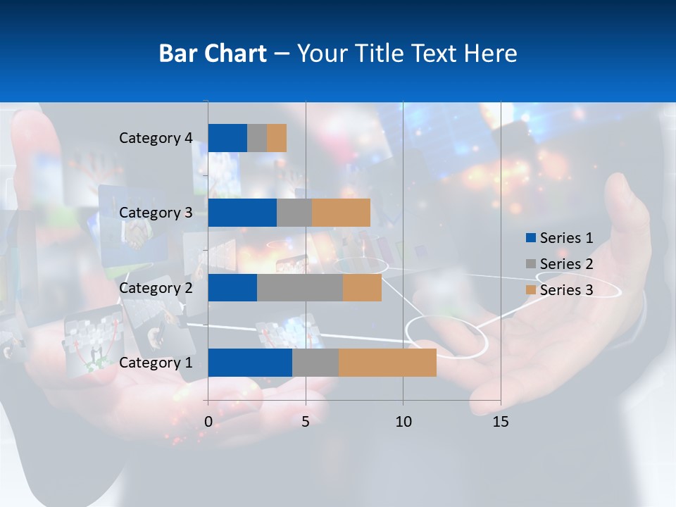 A Person Holding A Bunch Of Photos In Their Hands PowerPoint Template