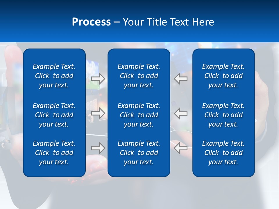 A Person Holding A Bunch Of Photos In Their Hands PowerPoint Template