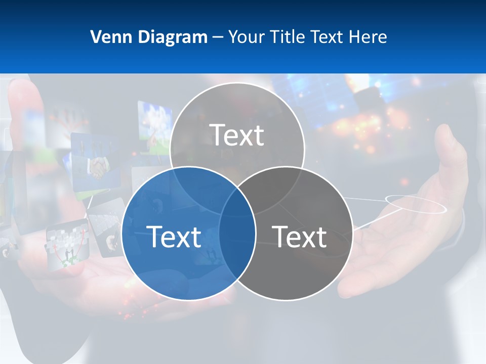 A Person Holding A Bunch Of Photos In Their Hands PowerPoint Template