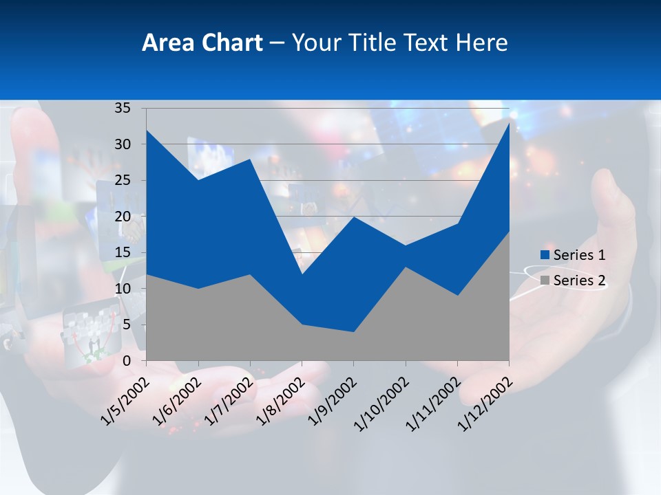 A Person Holding A Bunch Of Photos In Their Hands PowerPoint Template