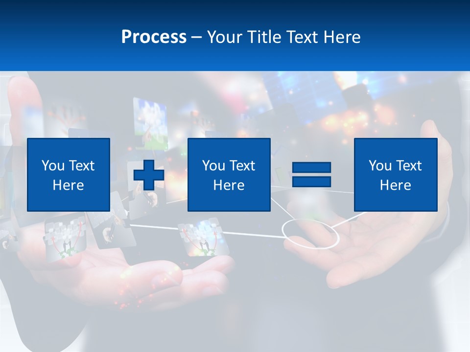 A Person Holding A Bunch Of Photos In Their Hands PowerPoint Template