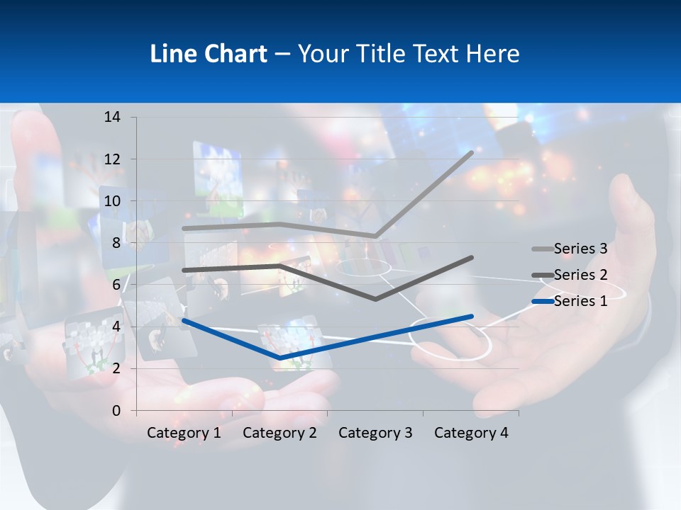 A Person Holding A Bunch Of Photos In Their Hands PowerPoint Template