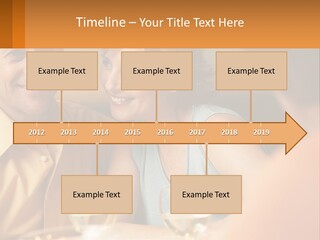 A Man And Woman Sitting At A Table With A Glass Of Wine PowerPoint Template