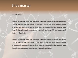A Person Writing On A Blackboard With A Marker PowerPoint Template