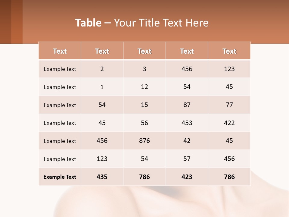 A Beautiful Woman With Blue Eyes Is Posing For The Camera PowerPoint Template