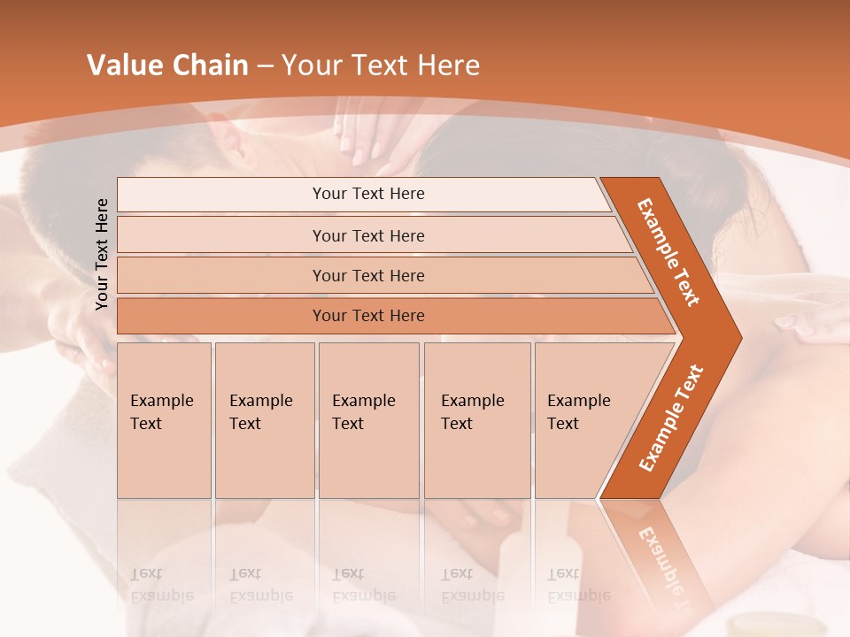 A Woman Getting A Back Massage From A Man PowerPoint Template