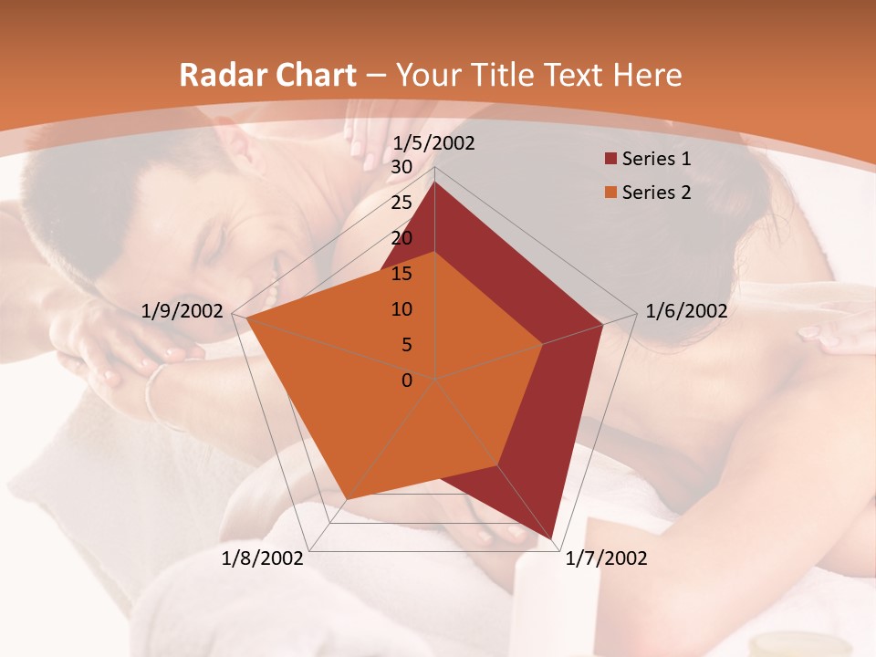 A Woman Getting A Back Massage From A Man PowerPoint Template