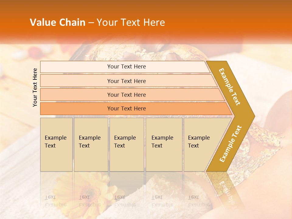 A Woman With Gold Facial Mask On Her Face PowerPoint Template