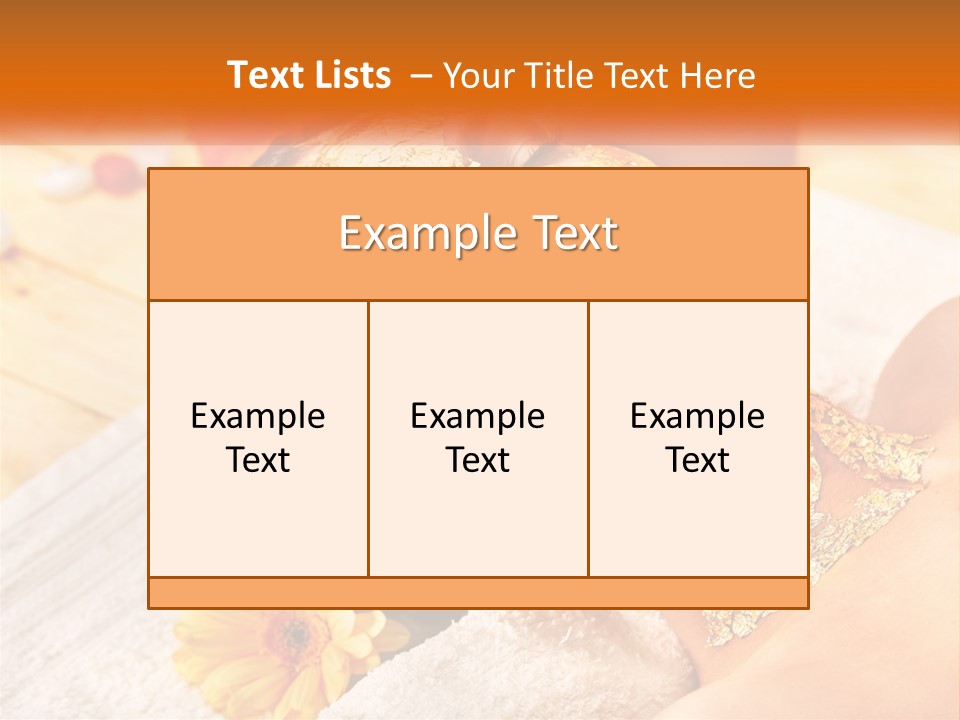 A Woman With Gold Facial Mask On Her Face PowerPoint Template