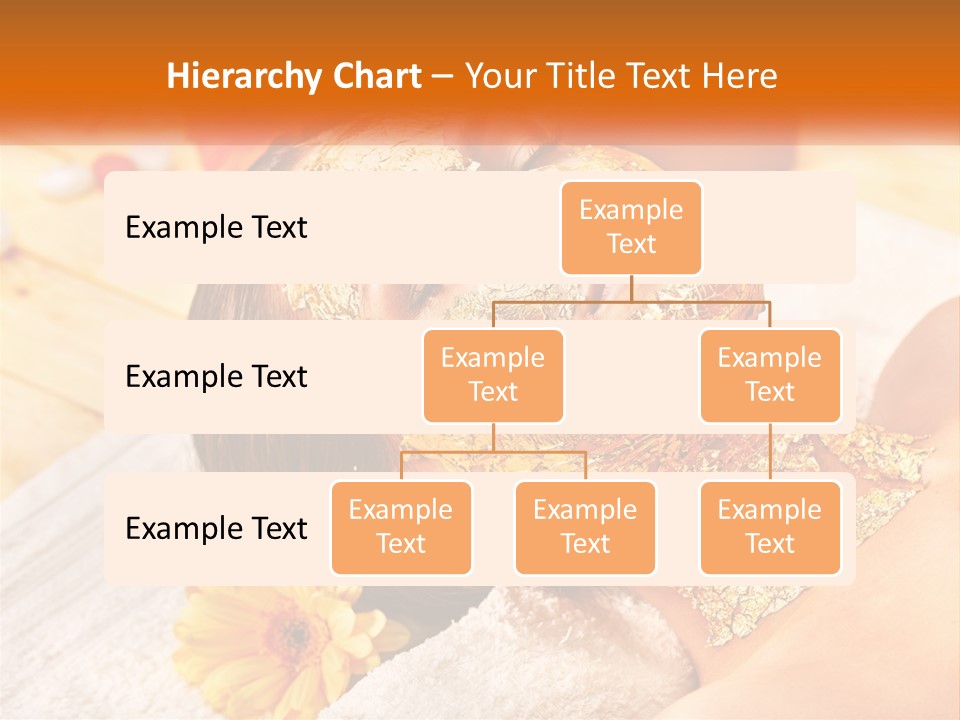 A Woman With Gold Facial Mask On Her Face PowerPoint Template