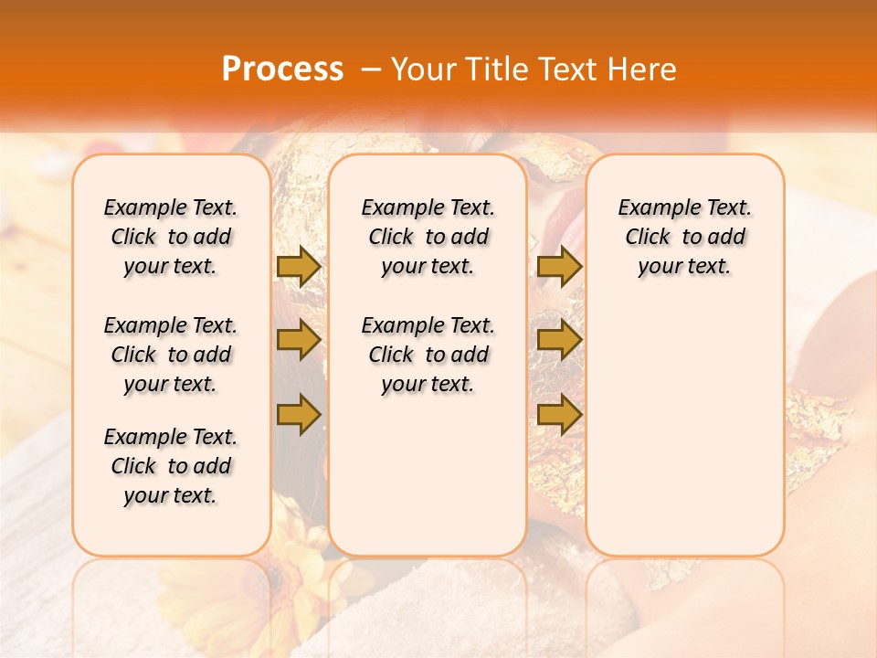 A Woman With Gold Facial Mask On Her Face PowerPoint Template