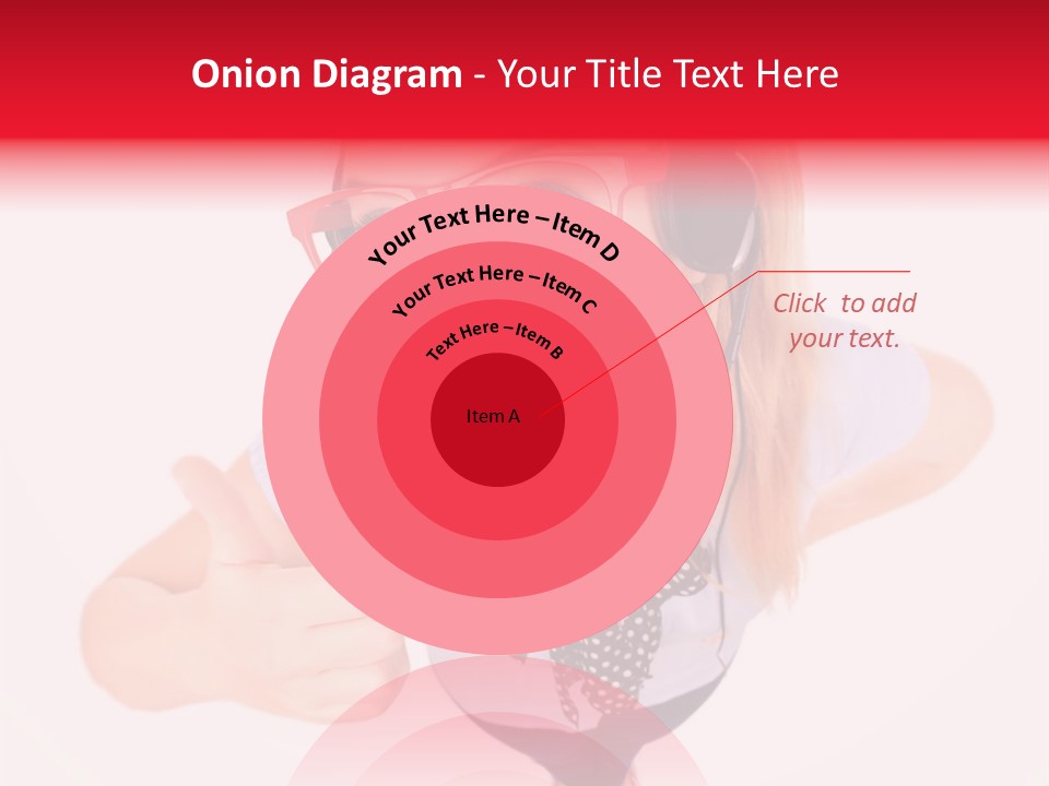 A Woman Wearing A Headset With A Microphone In Her Hand PowerPoint Template