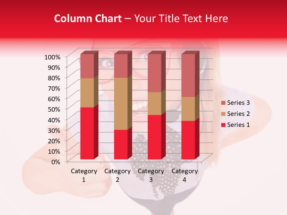 A Woman Wearing A Headset With A Microphone In Her Hand PowerPoint Template