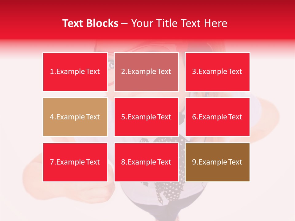 A Woman Wearing A Headset With A Microphone In Her Hand PowerPoint Template