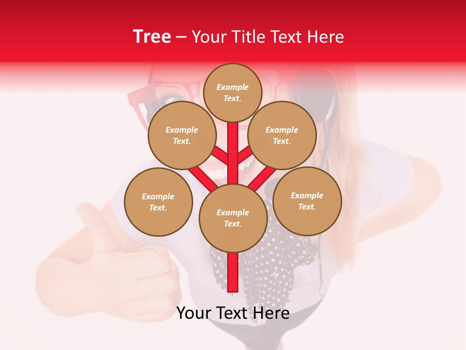 A Woman Wearing A Headset With A Microphone In Her Hand PowerPoint Template