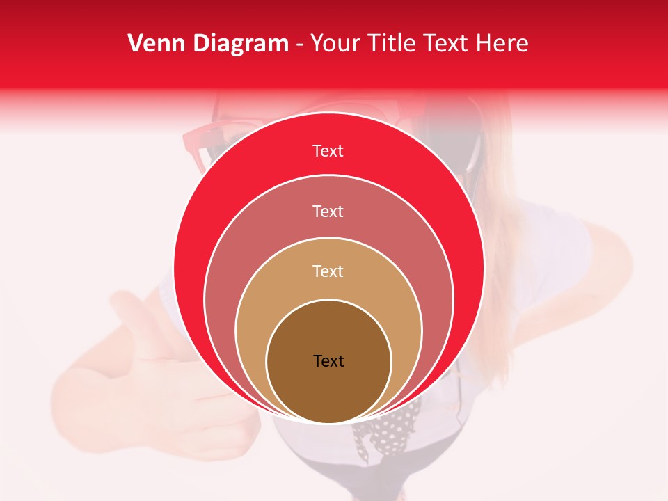 A Woman Wearing A Headset With A Microphone In Her Hand PowerPoint Template