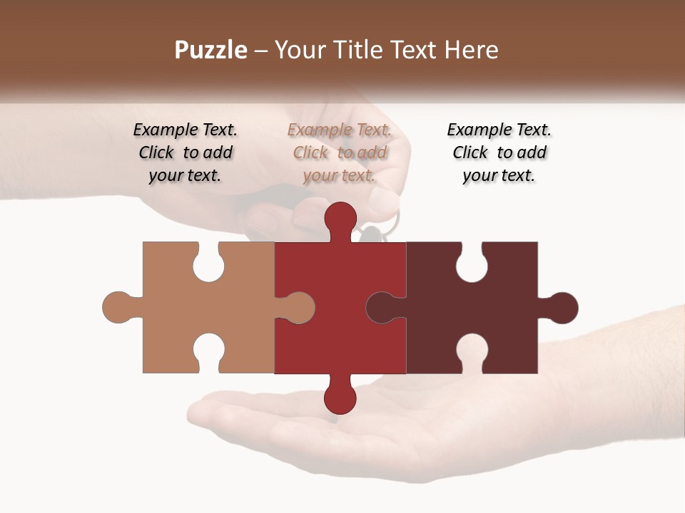 A Person Handing A Car Key To Another Person PowerPoint Template