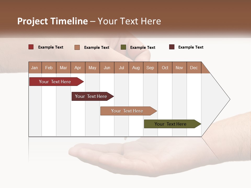 A Person Handing A Car Key To Another Person PowerPoint Template