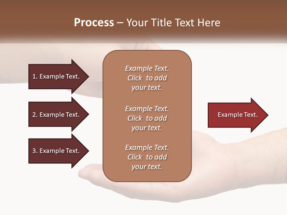 A Person Handing A Car Key To Another Person PowerPoint Template