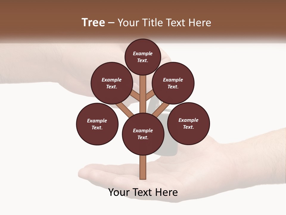 A Person Handing A Car Key To Another Person PowerPoint Template