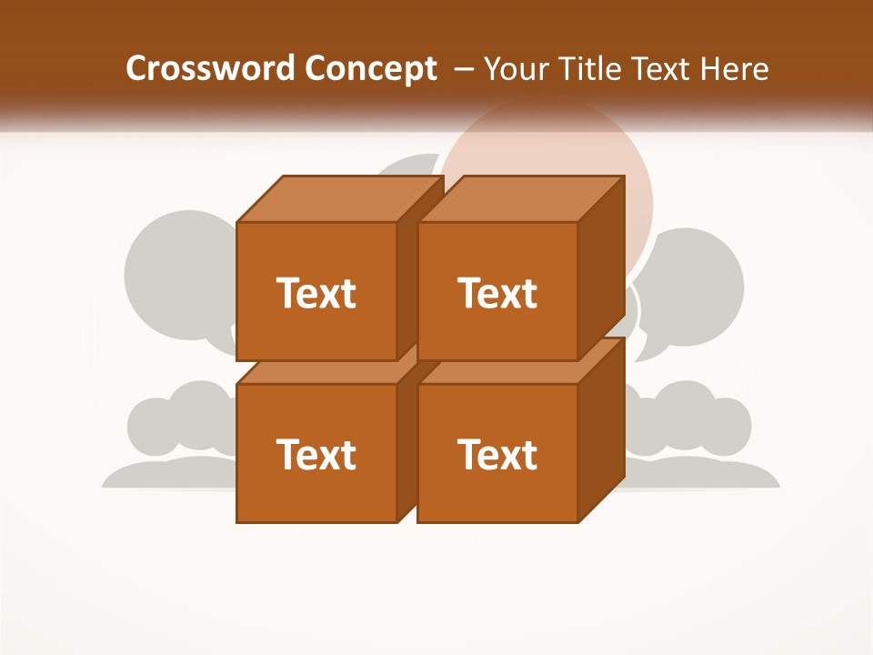 A Group Of People With Speech Bubbles On A White Background PowerPoint Template