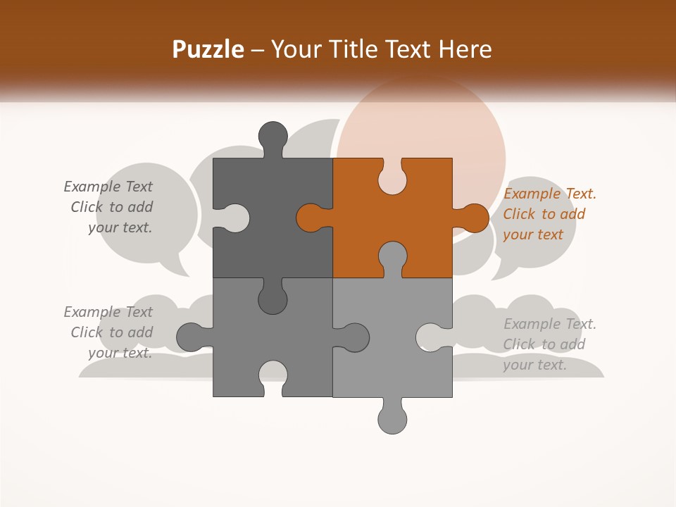 A Group Of People With Speech Bubbles On A White Background PowerPoint Template