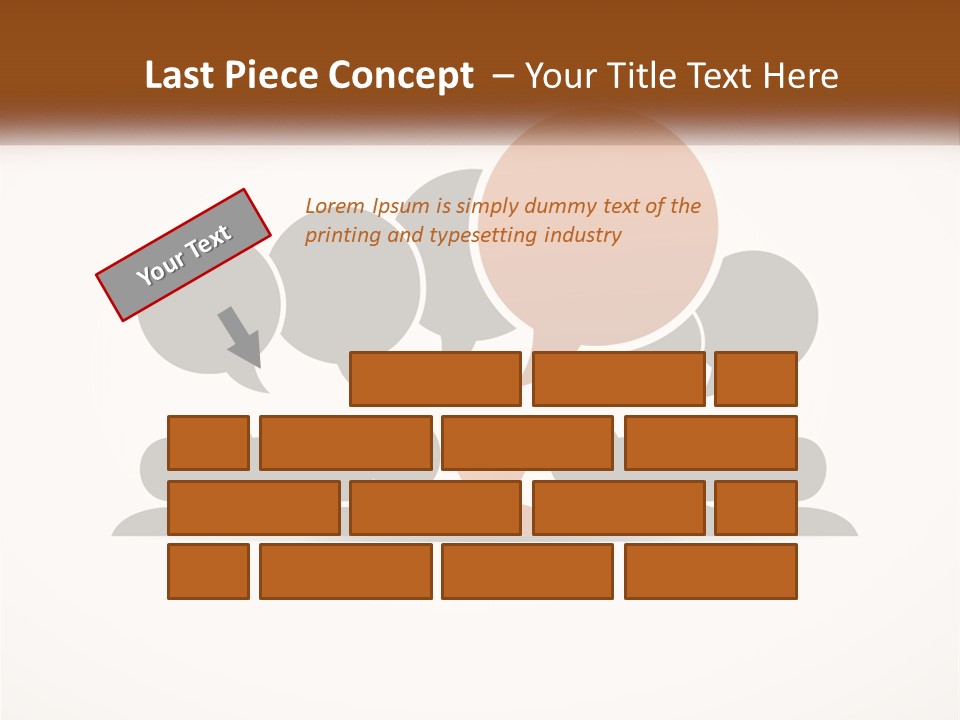 A Group Of People With Speech Bubbles On A White Background PowerPoint Template