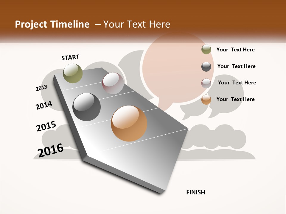 A Group Of People With Speech Bubbles On A White Background PowerPoint Template